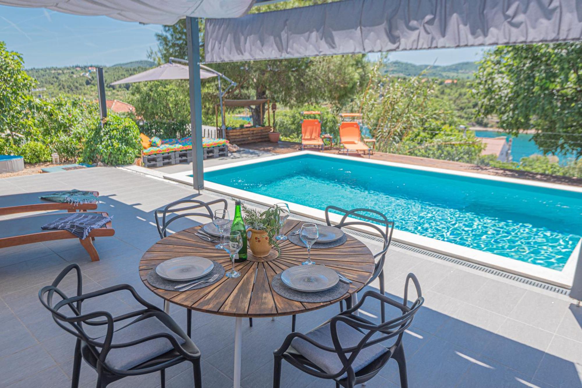 Kuca Mali Raj - Little Paradise Šibenik Dış mekan fotoğraf