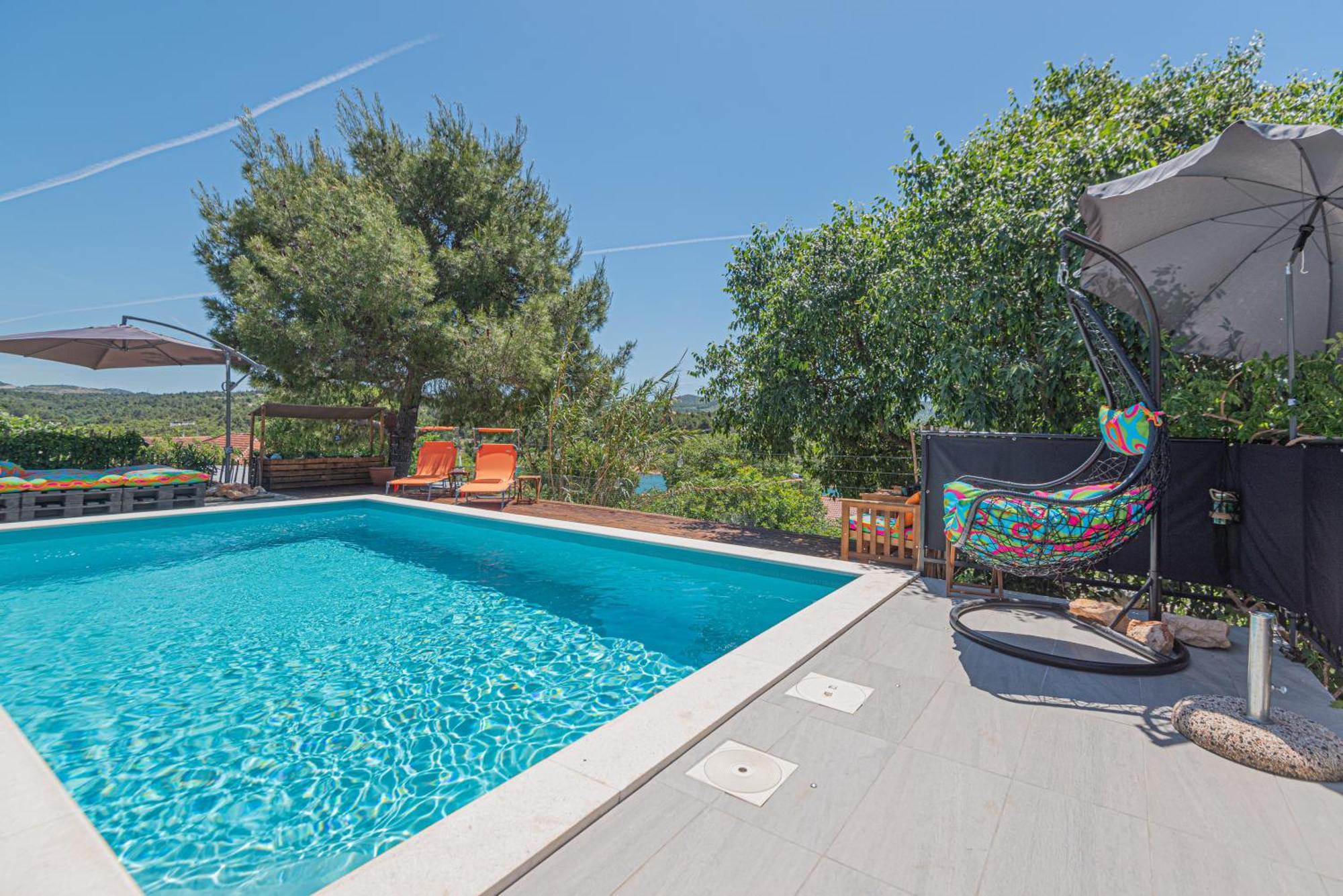 Kuca Mali Raj - Little Paradise Šibenik Dış mekan fotoğraf