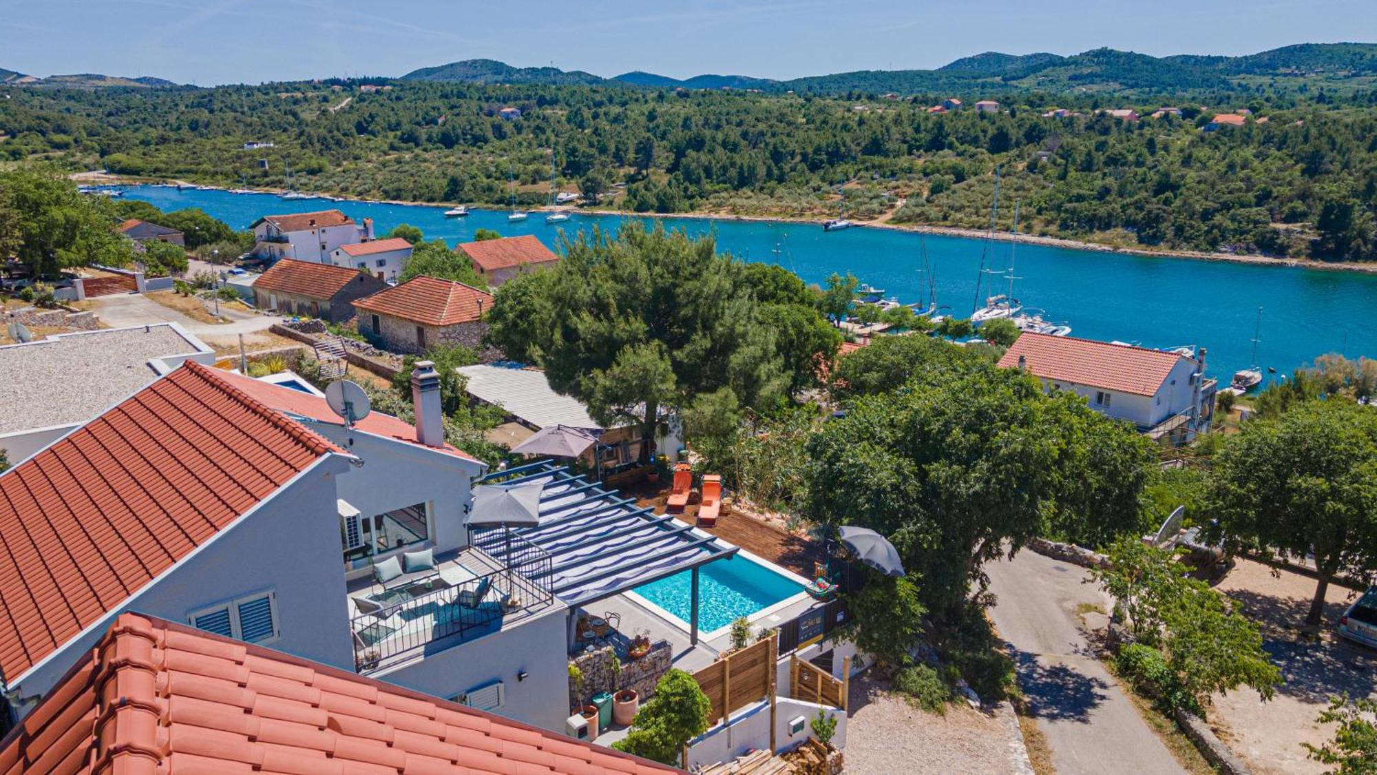 Kuca Mali Raj - Little Paradise Šibenik Dış mekan fotoğraf